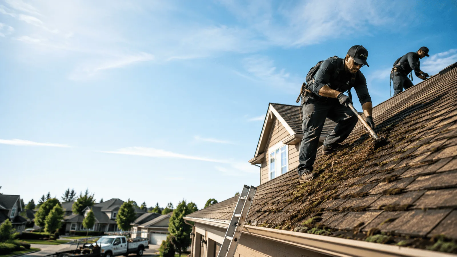Roof Moss Removal in Ewell, MD near me